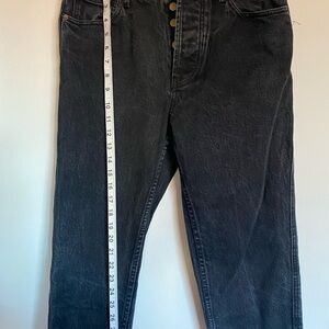 Sezane Women's Black Ankle Jeans